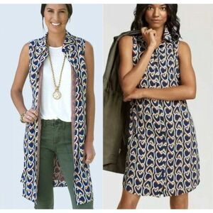 CAbi Amour interlocking hearts S sleeveless dress/tunic